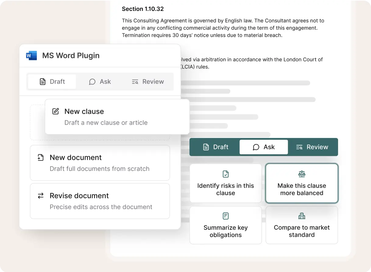 Work faster - right inside Microsoft Word