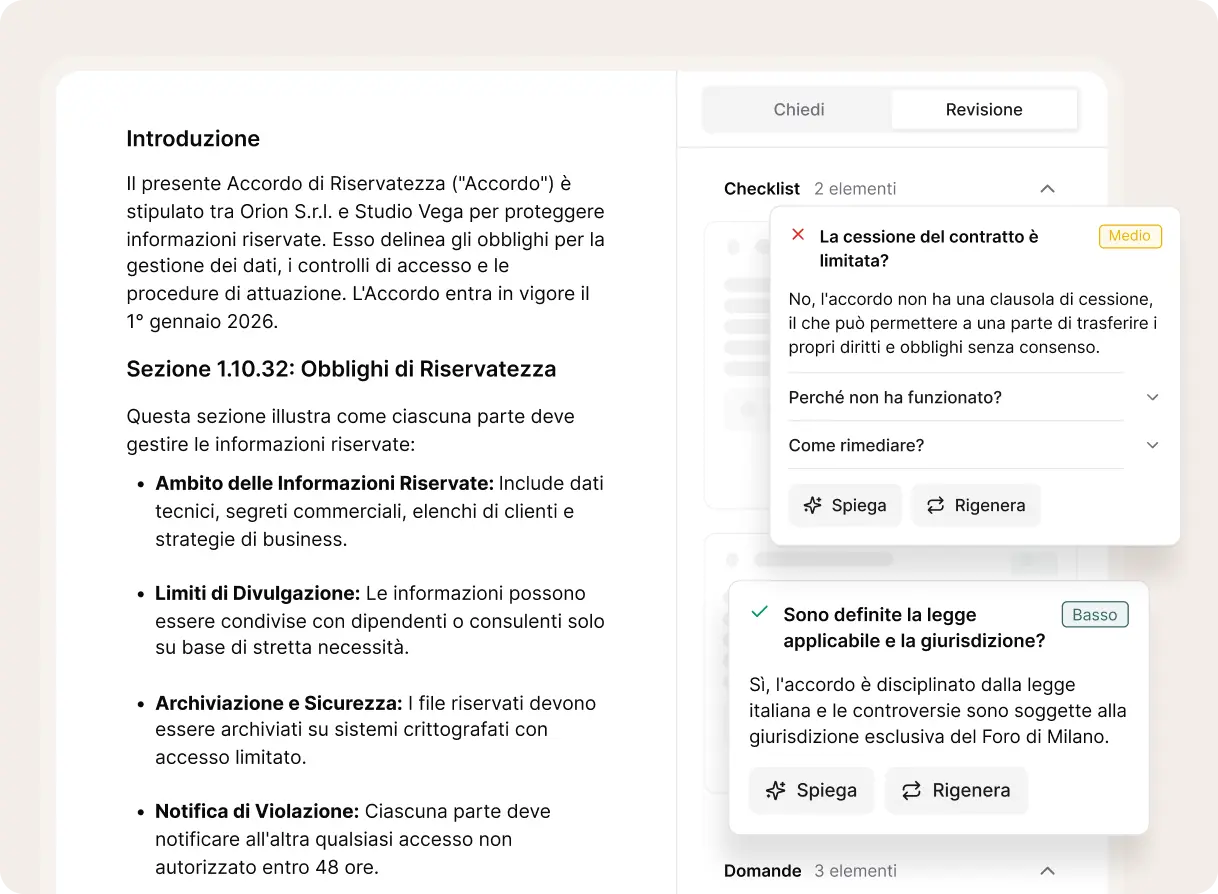 Revisiona i documenti 10 volte più velocemente